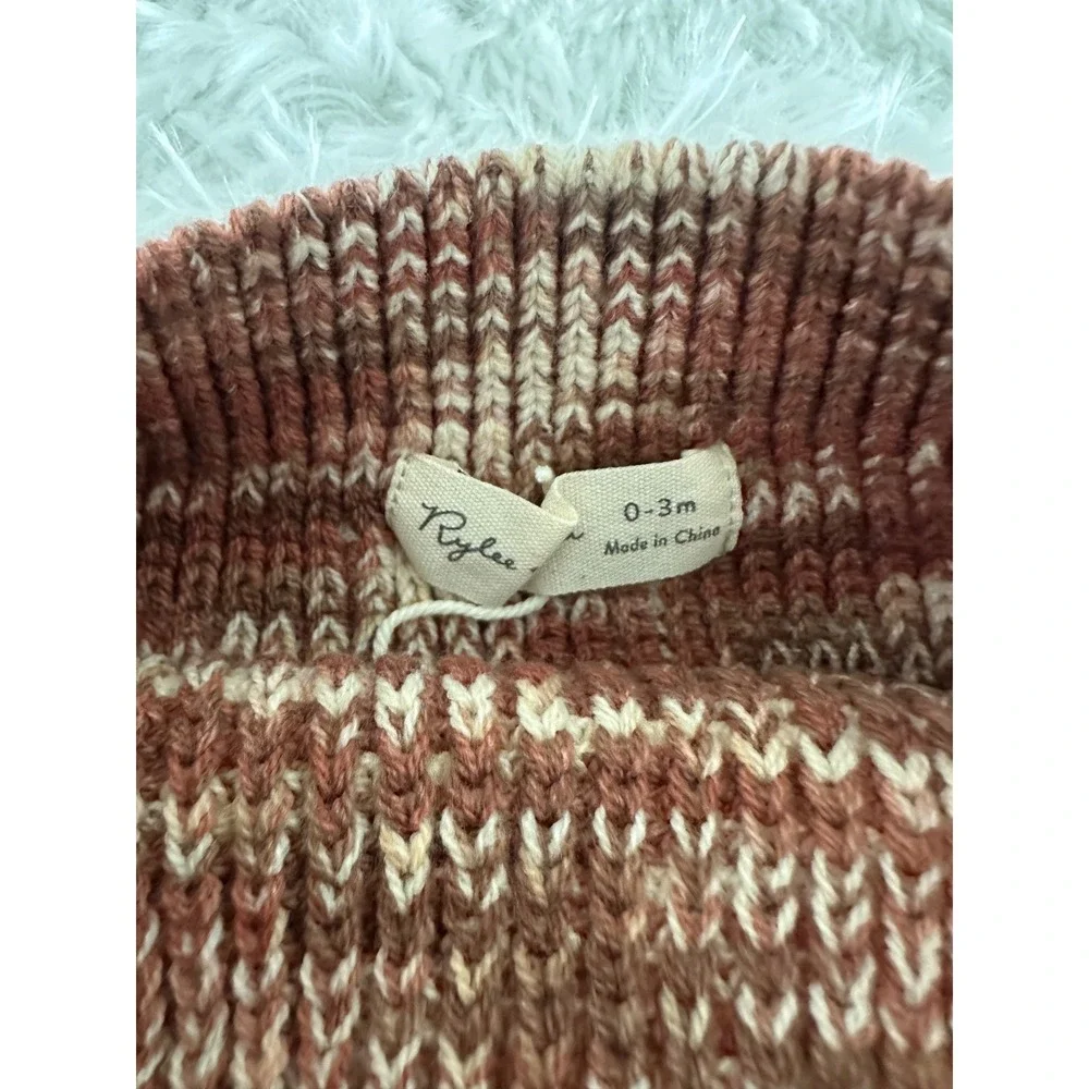 Nwot Rylee & Cru baby knit bloomers in the heathered spice colorway‎ 12-18m